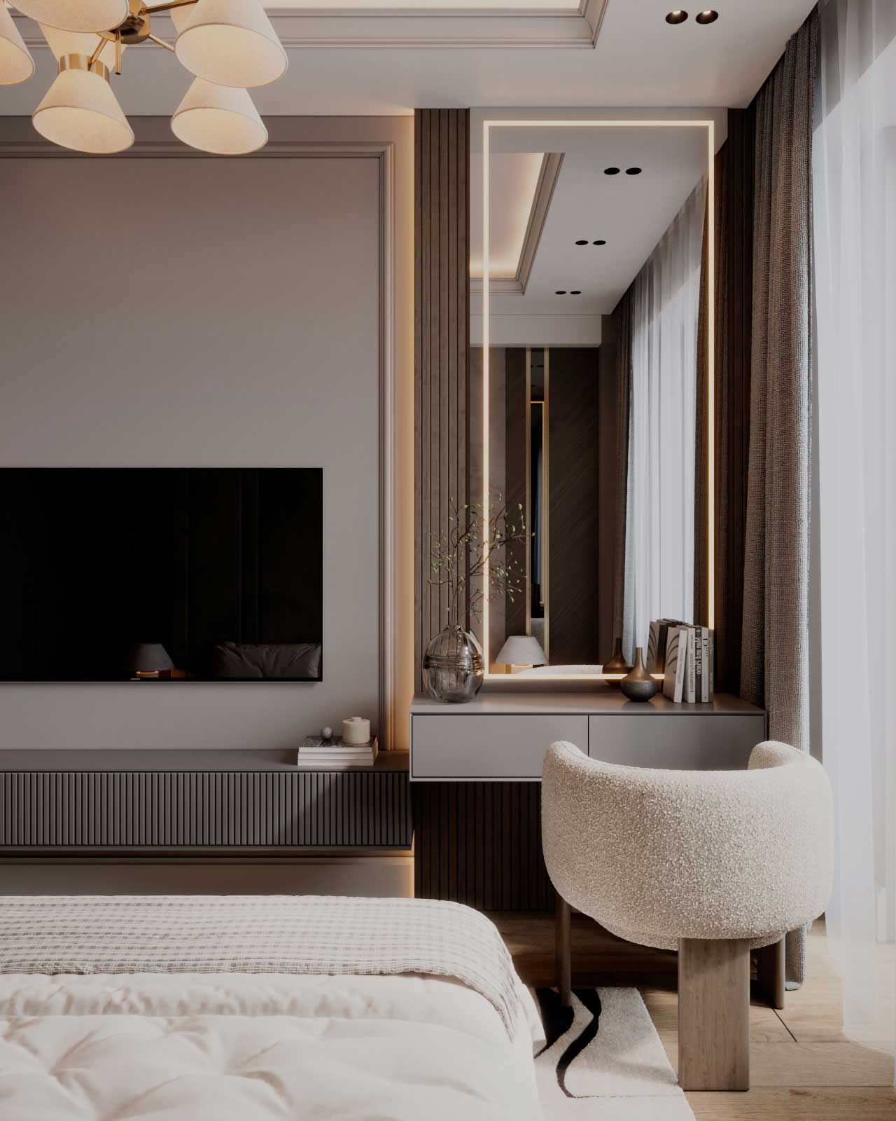 Sumgayit Apartment 60 sqm CGI — interior design & visualization, image 1